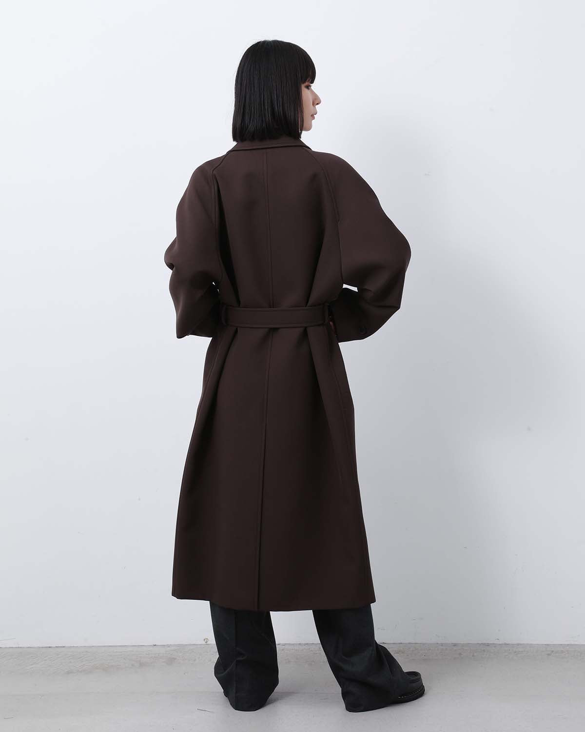 TWISTED DOUBLE CLOTH COAT (WOMEN'S)