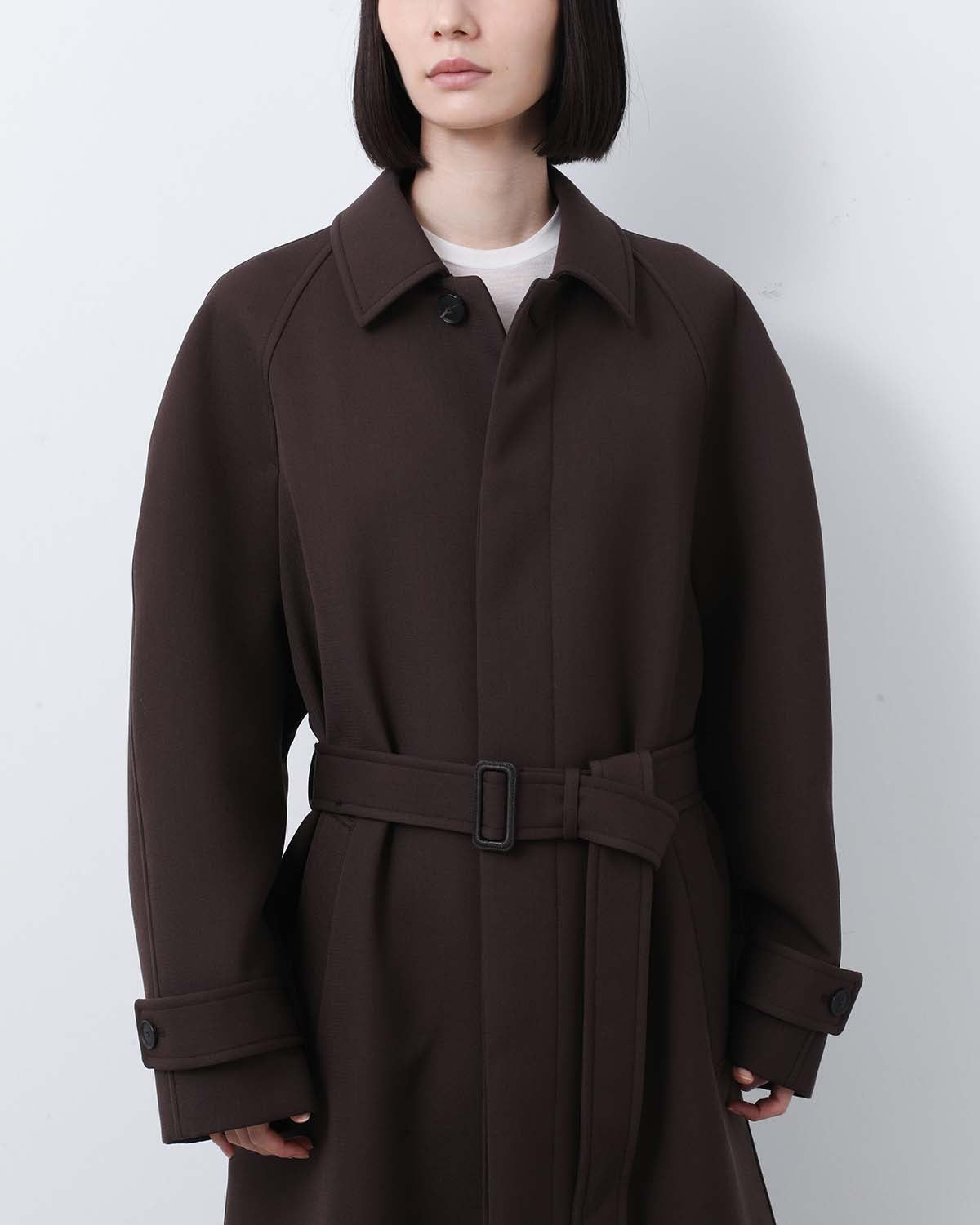 TWISTED DOUBLE CLOTH COAT (WOMEN'S)