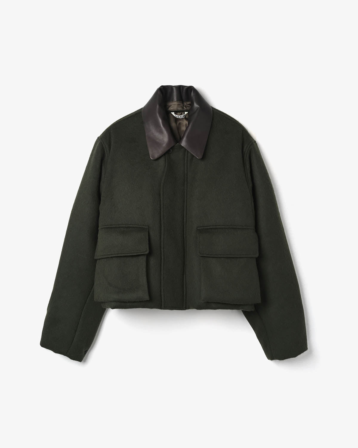 BABY CAMEL FLANNEL PADDED SHORT BLOUSON (WOMEN'S)