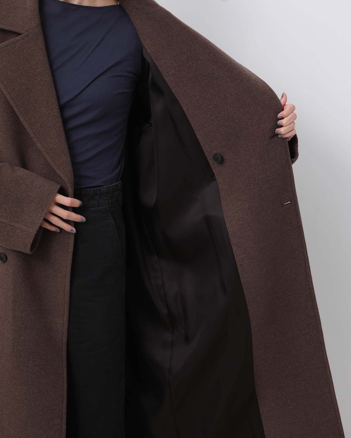 SUPER FINE WOOL MOSSER CHESTERFIELD COAT (WOMEN'S)