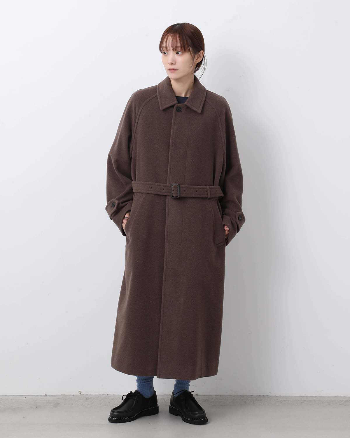SUPER FINE WOOL MOSSER SOUTIEN COLLAR COAT – COVERCHORD