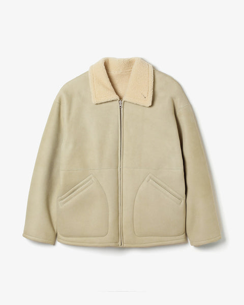 MERINO MOUTON ZIP BLOUSON – COVERCHORD