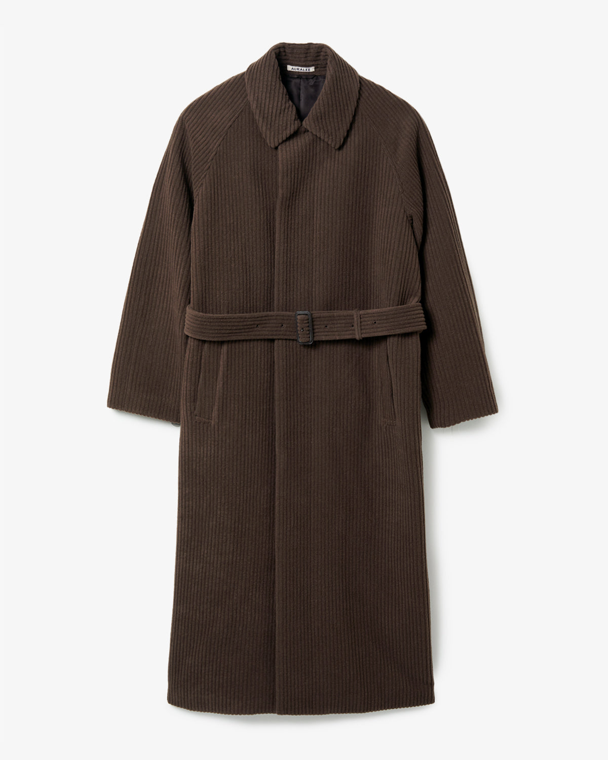 WOOL CASHMERE CORDUROY SOUTIEN COLLAR COAT (WOMEN'S)