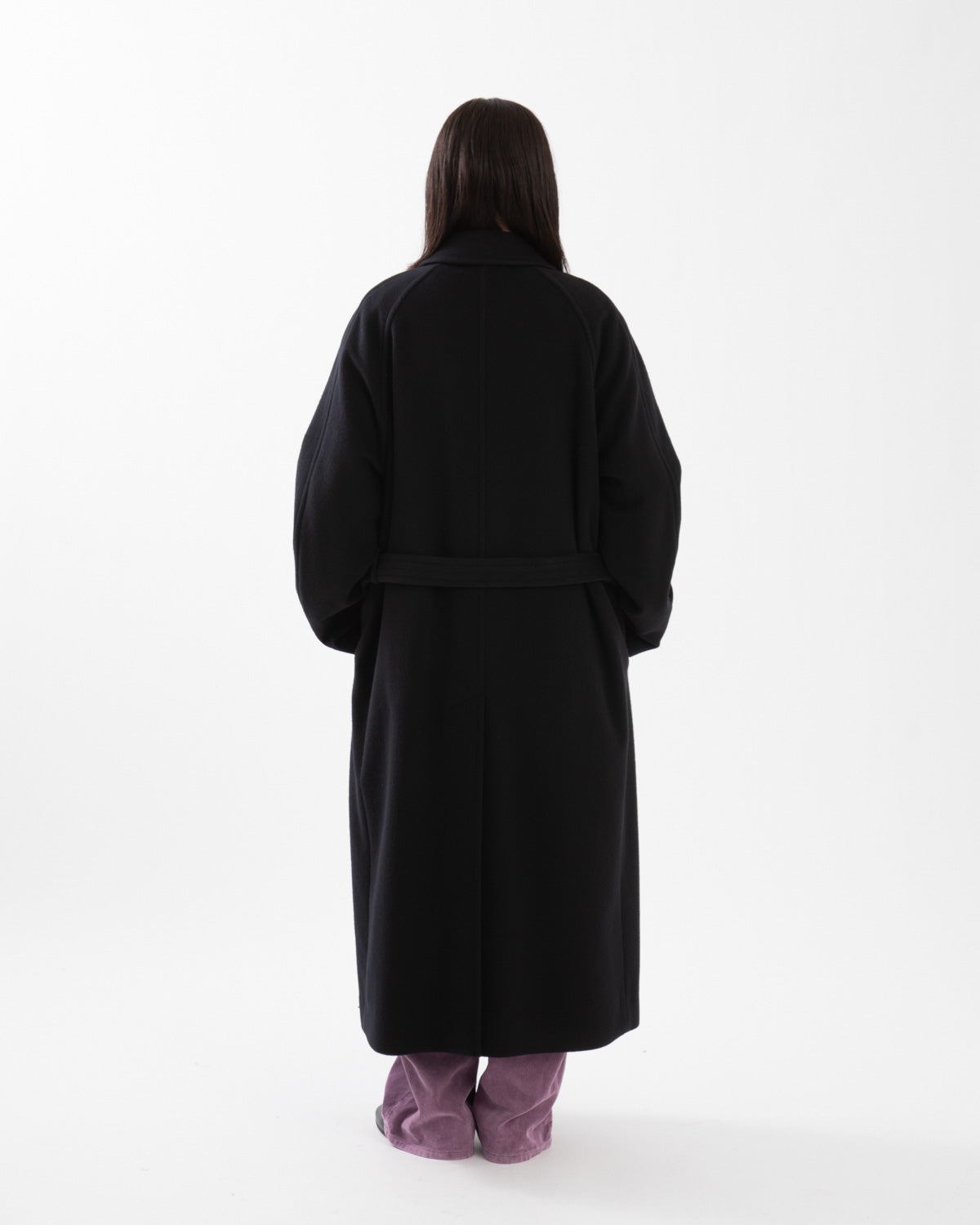 SUPER FINE WOOL MOSSER SOUTIEN COLLAR COAT (WOMEN'S)