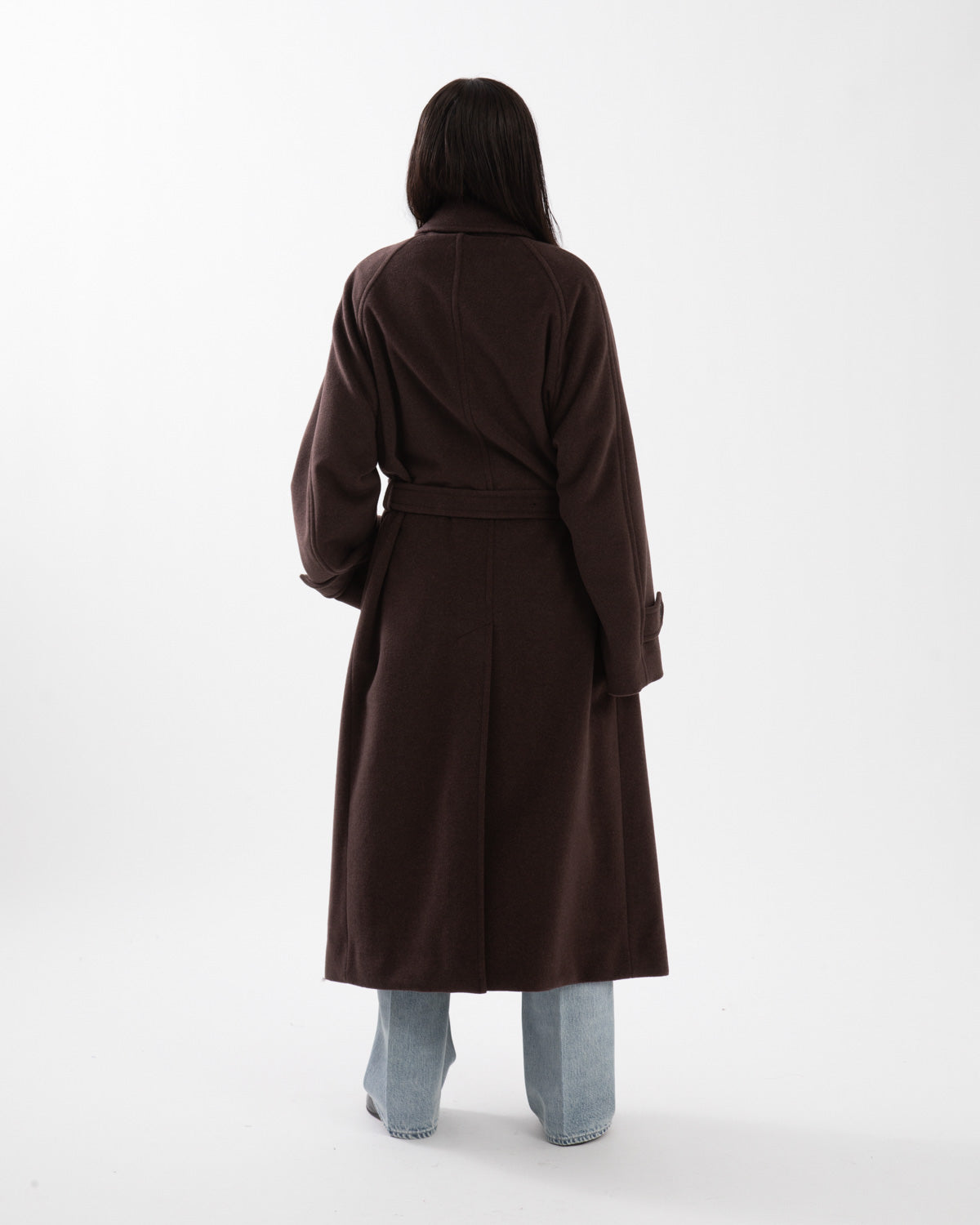 SUPER FINE WOOL MOSSER SOUTIEN COLLAR COAT (WOMEN'S)