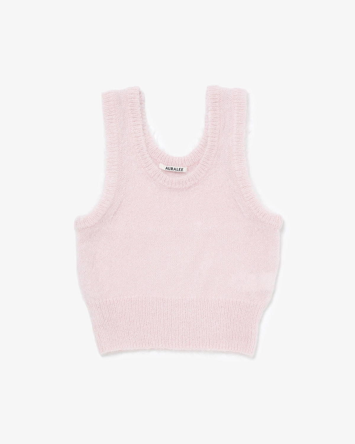 BRUSHED SUPER KID MOHAIR KNIT TANK – COVERCHORD