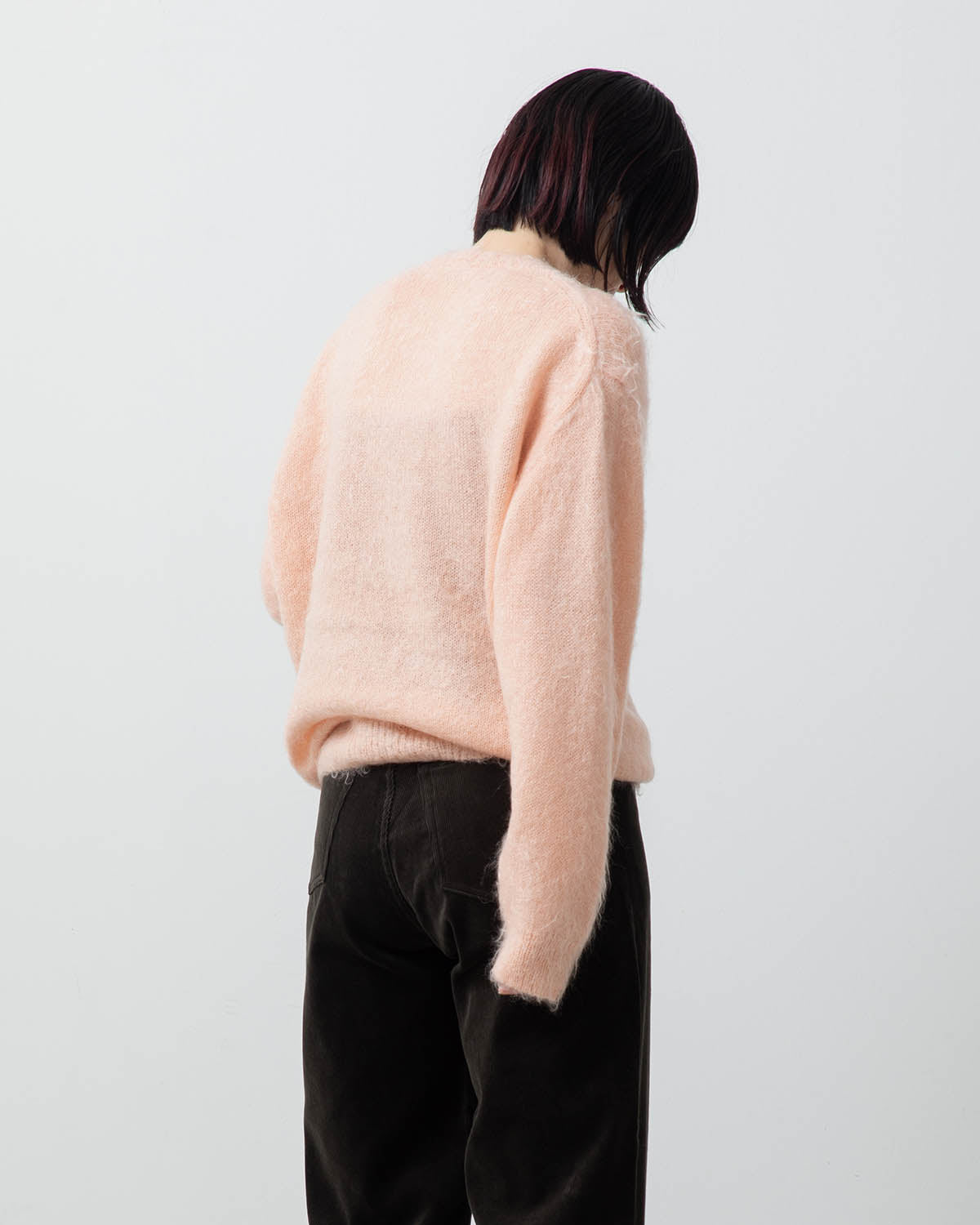 BRUSHED SUPER KID MOHAIR KNIT P/O (WOMEN'S)