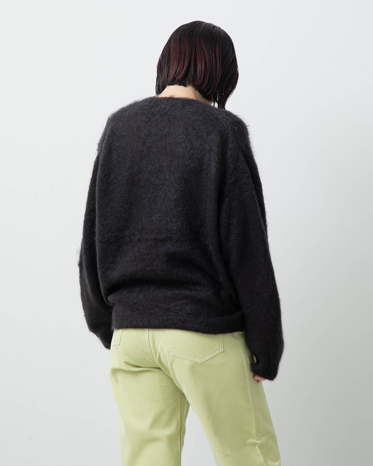 BRUSHED SUPER KID MOHAIR KNIT P/O (WOMEN'S)