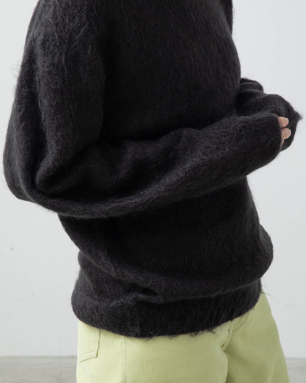 BRUSHED SUPER KID MOHAIR KNIT P/O (WOMEN'S)