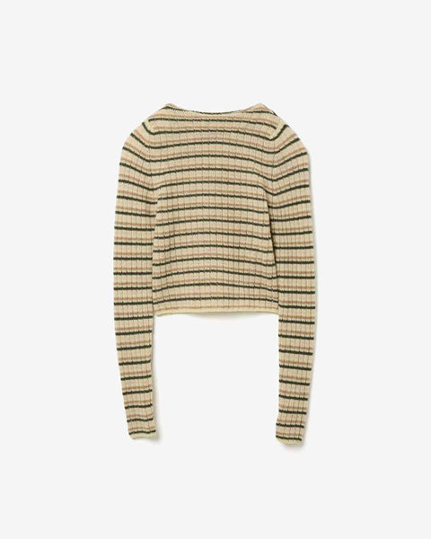 SHETLAND WOOL CASHMERE RIB KNIT BOAT-NECK P/O – COVERCHORD