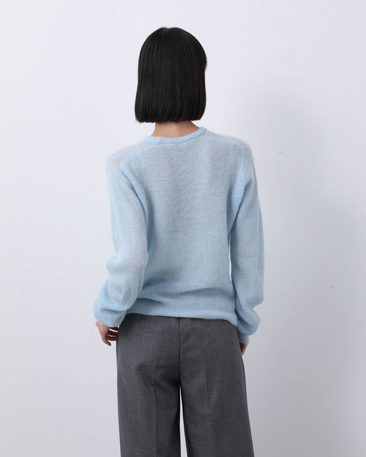 BABY SURI ALPACA SHEER KNIT P/O