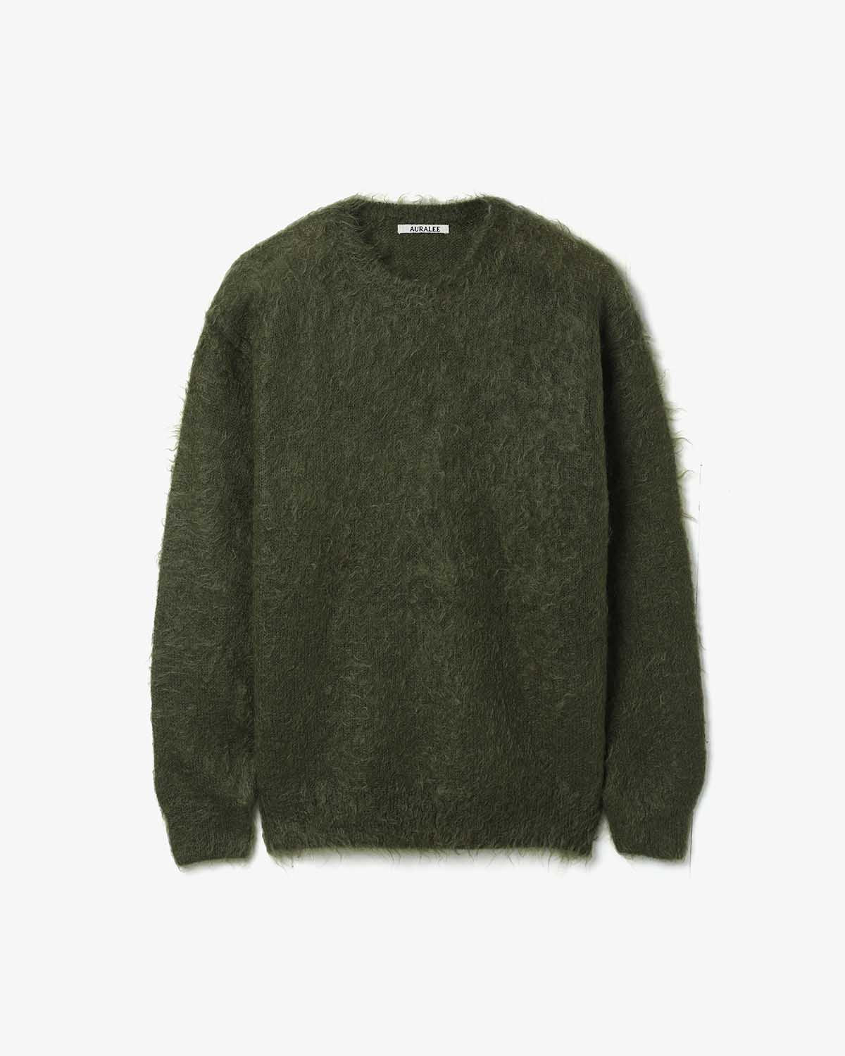 BRUSHED SUPER KID MOHAIR KNIT P/O (WOMEN'S)