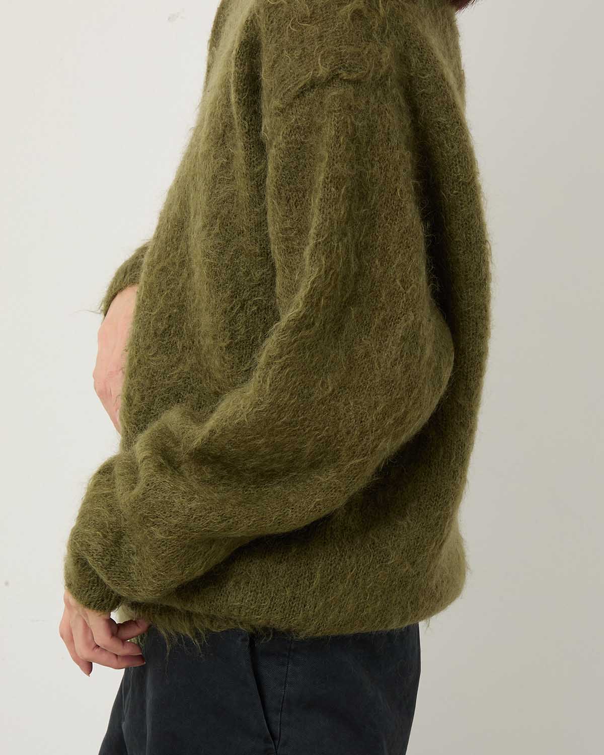 BRUSHED SUPER KID MOHAIR KNIT P/O (WOMEN'S)