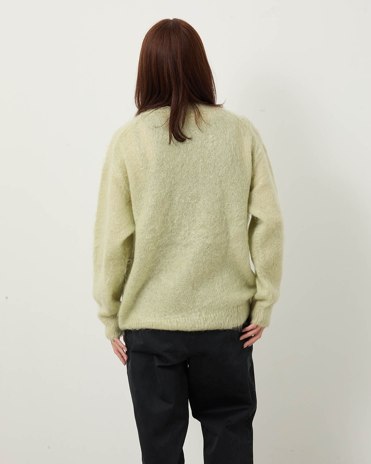 BRUSHED SUPER KID MOHAIR KNIT P/O (WOMEN'S)