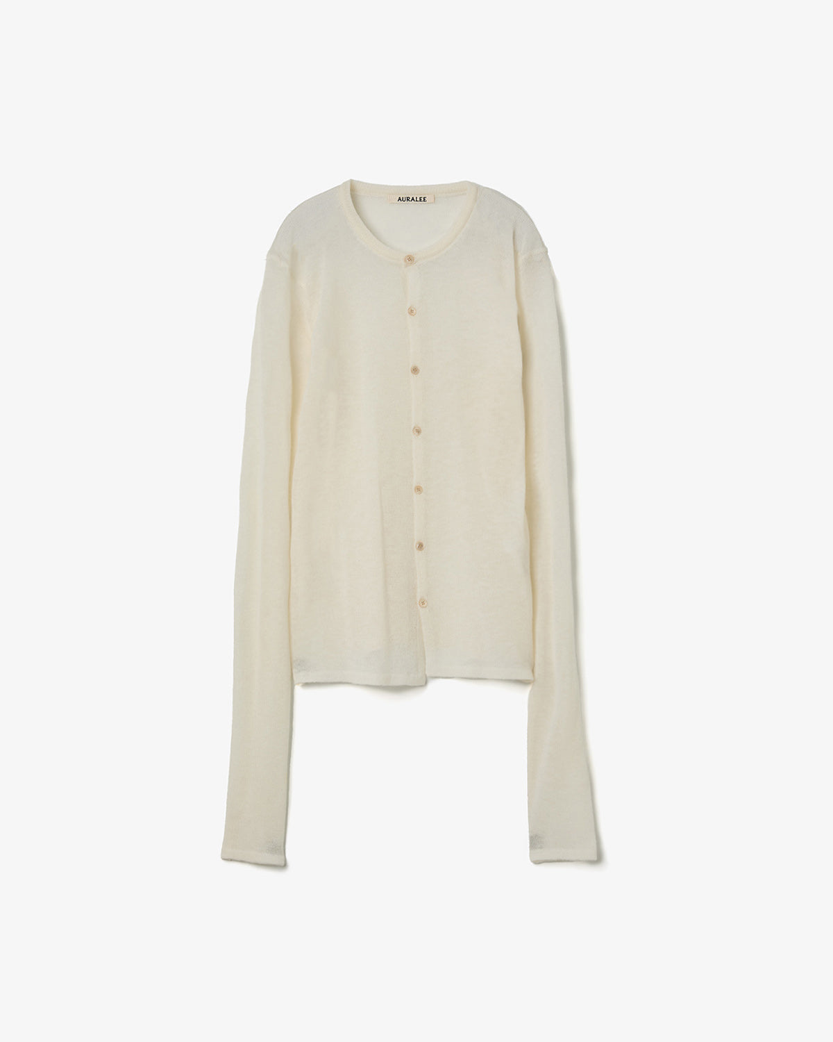 SHEER CASHMERE KNIT CARDIGAN