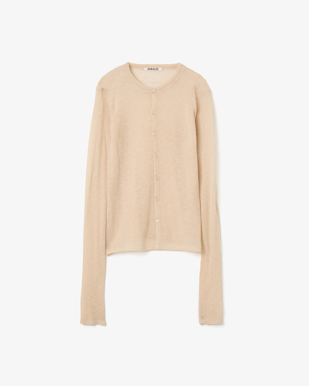 SHEER CASHMERE KNIT CARDIGAN