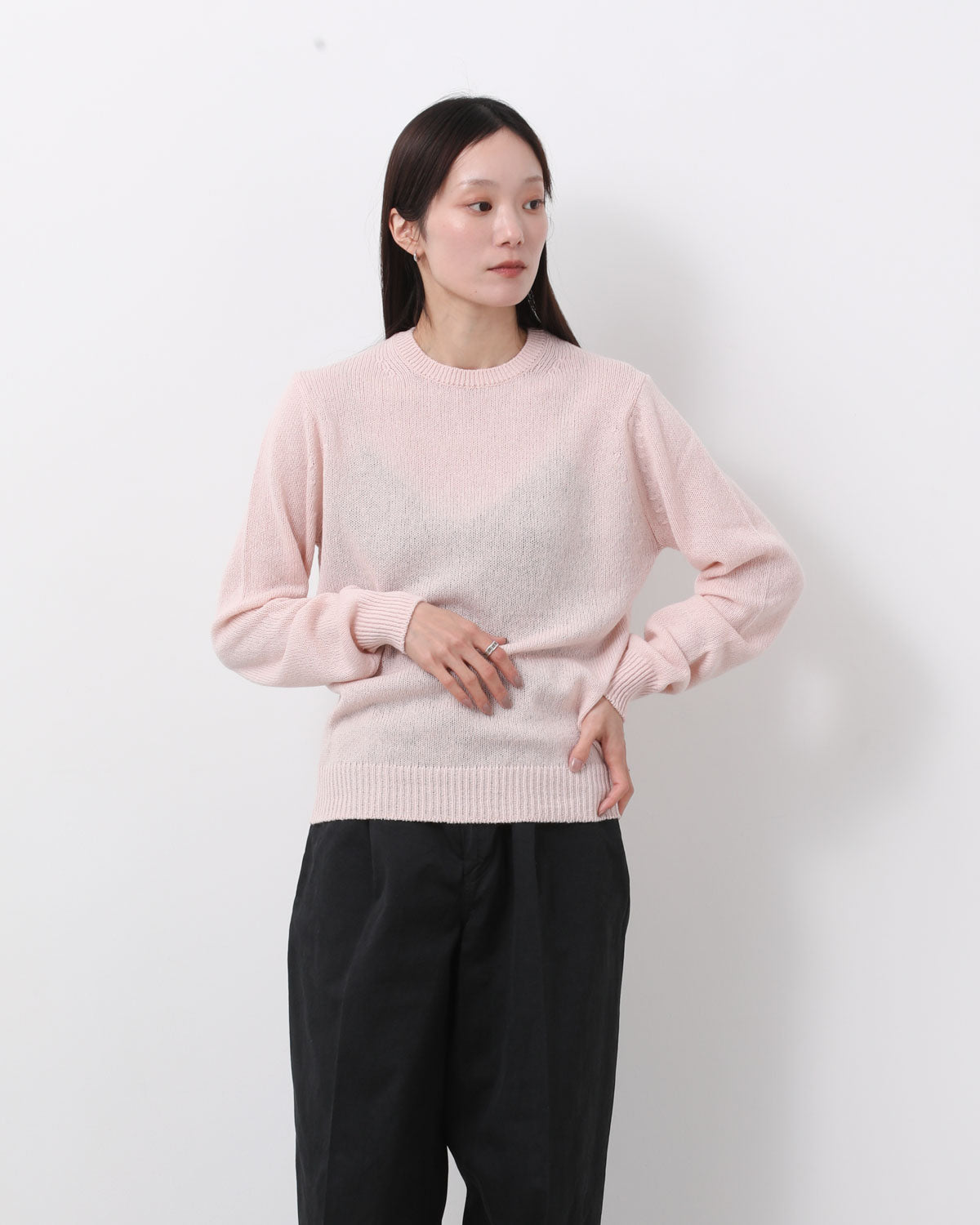 SUMMER CASHMERE KNIT P/O (WOMEN'S)