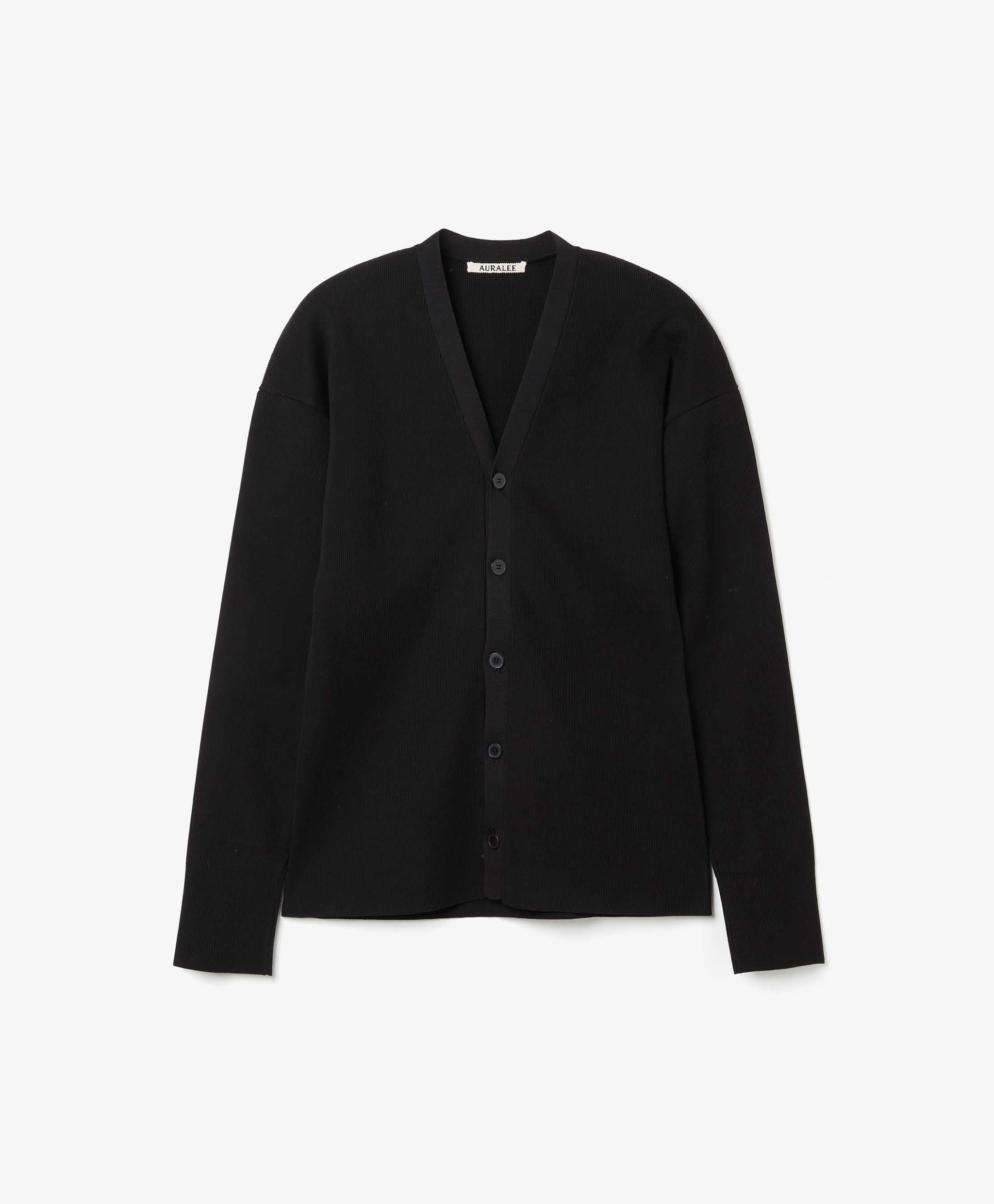 HIGH GAUGE TUCK RIB KNIT CARDIGAN (WOMEN'S)