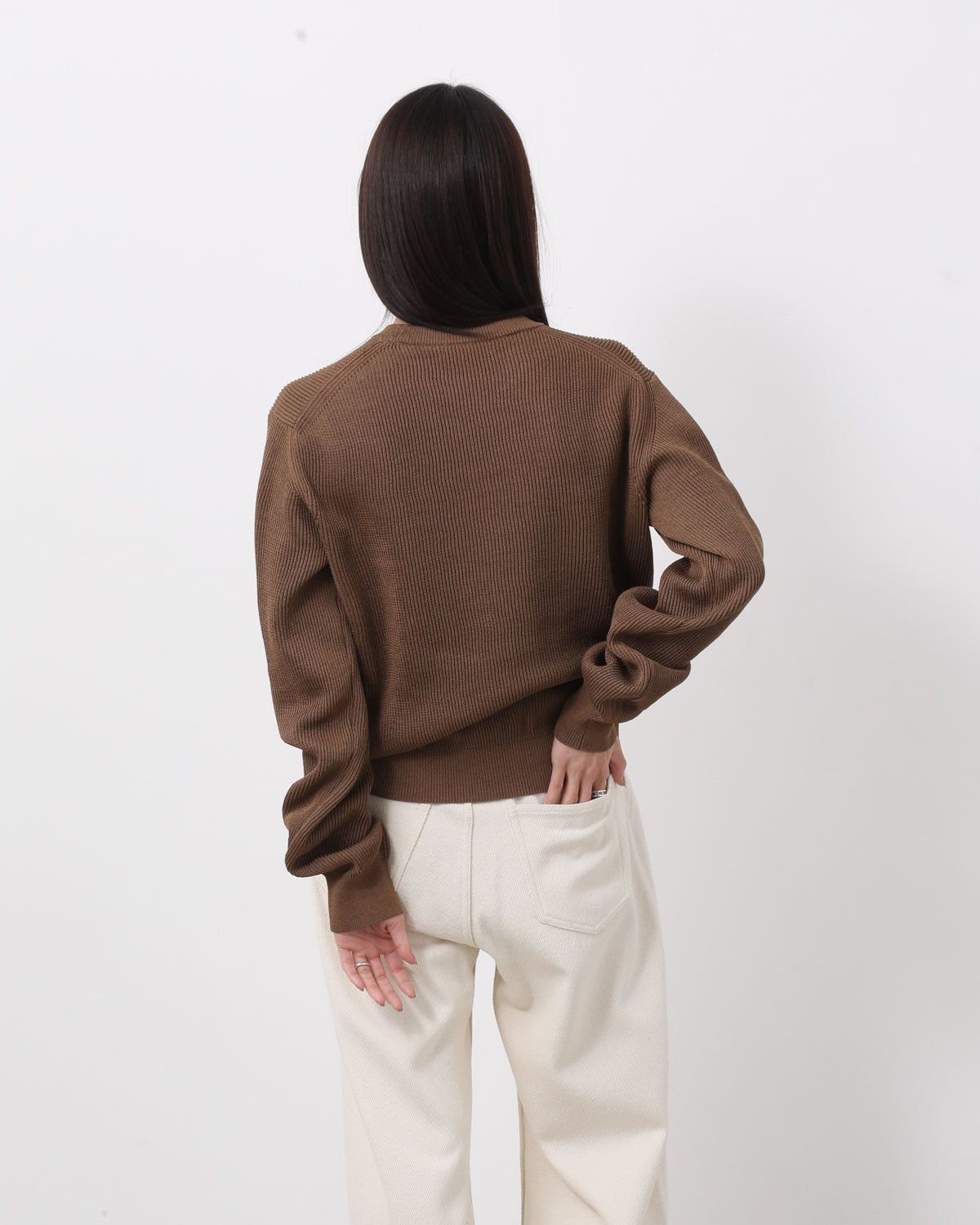 FLAT YARN RIB KNIT P/O (WOMEN'S)