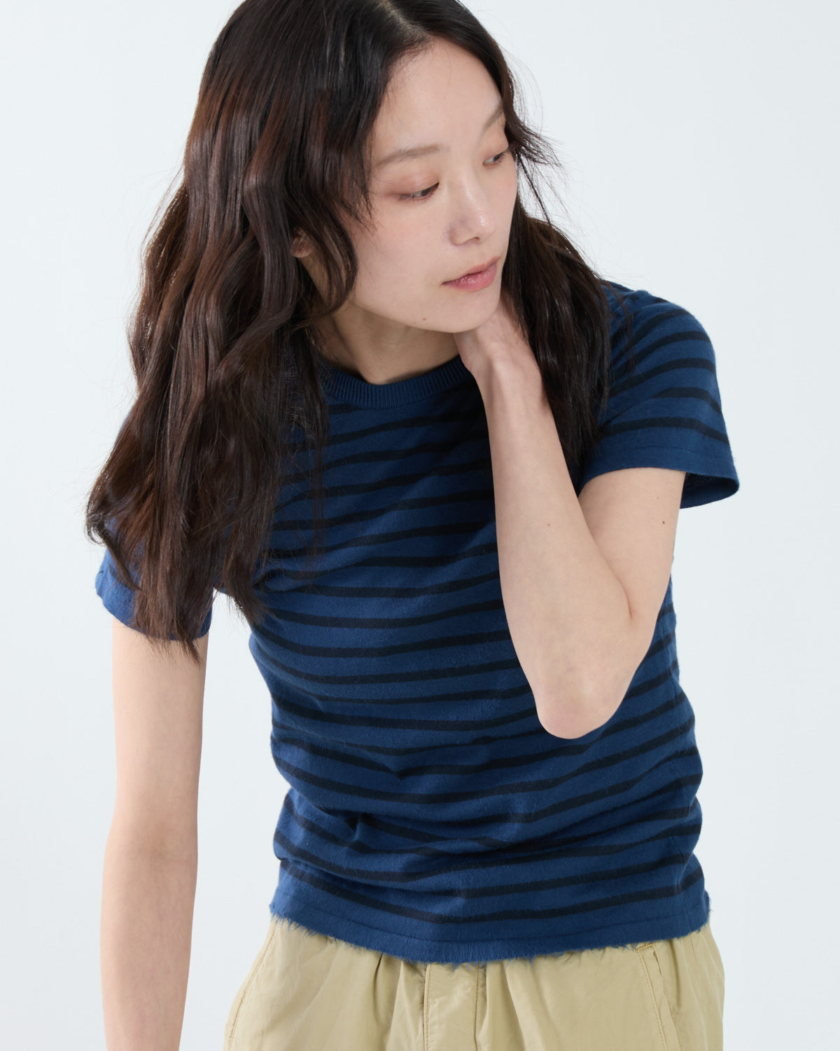 HIGH GAUGE COTTON KNIT TEE