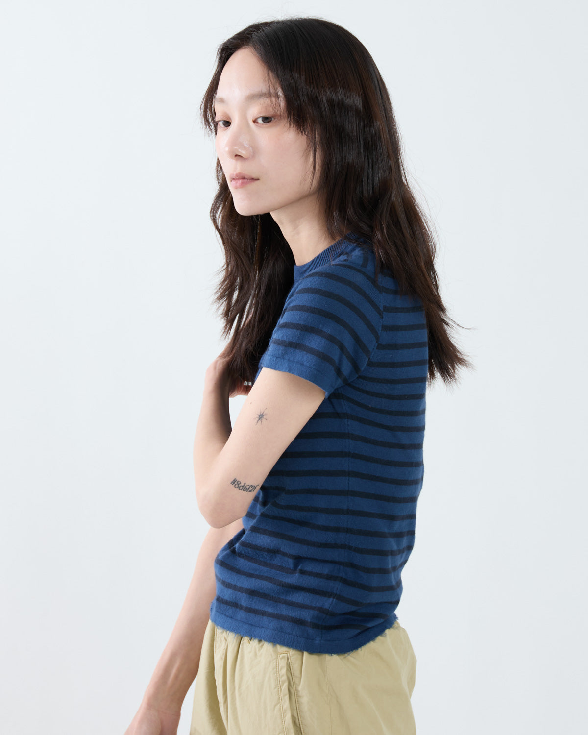 HIGH GAUGE COTTON KNIT TEE