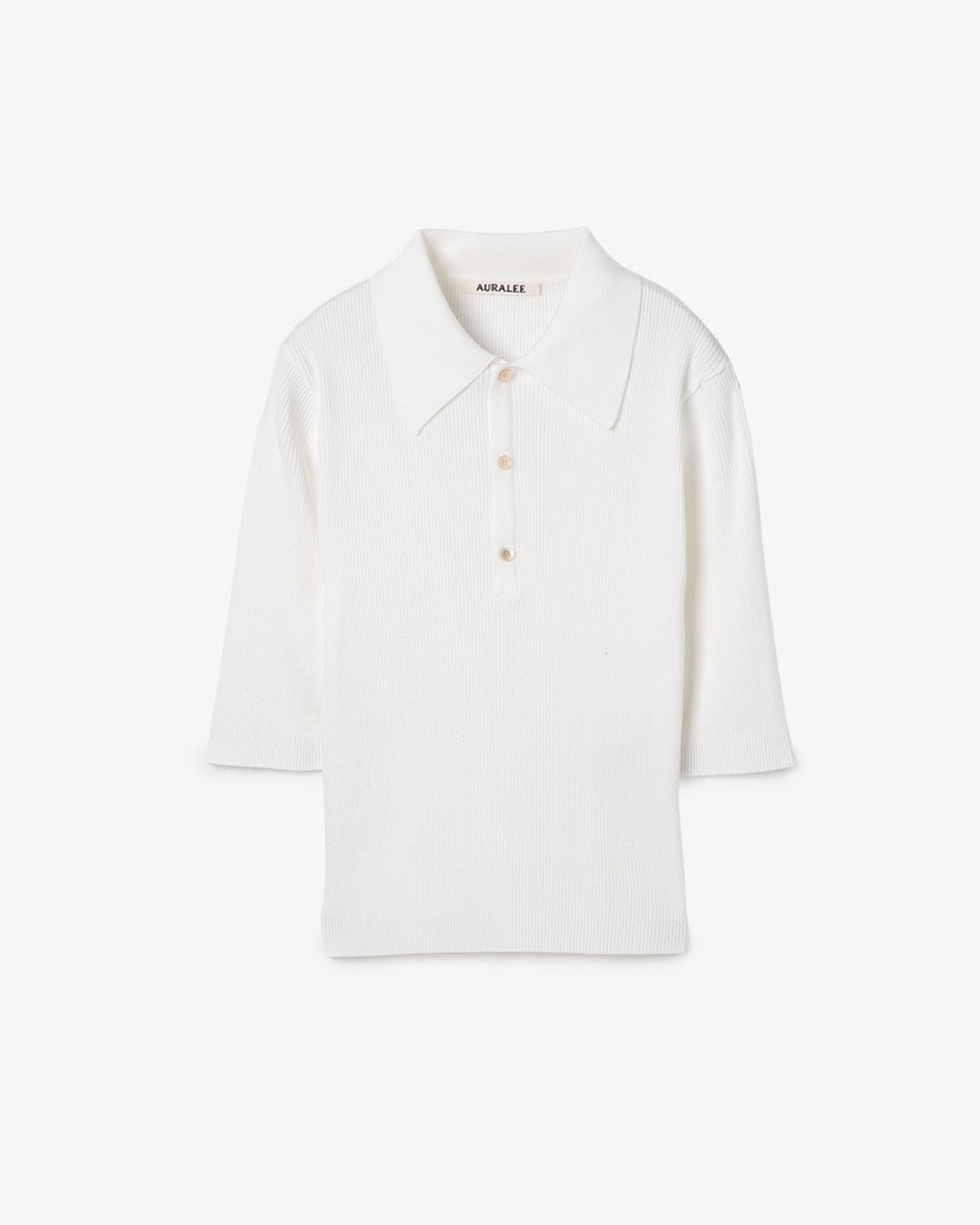 COTTON HIGH GAUGE RIB KNIT POLO