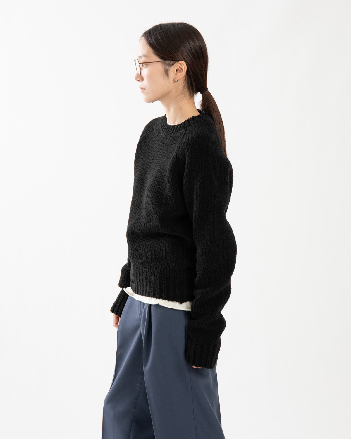 CASHMERE CHENILLE KNIT P/O (WOMEN'S)