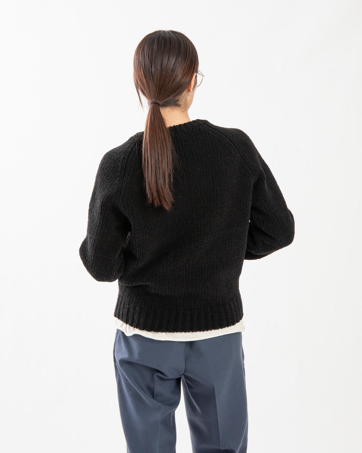 CASHMERE CHENILLE KNIT P/O (WOMEN'S)