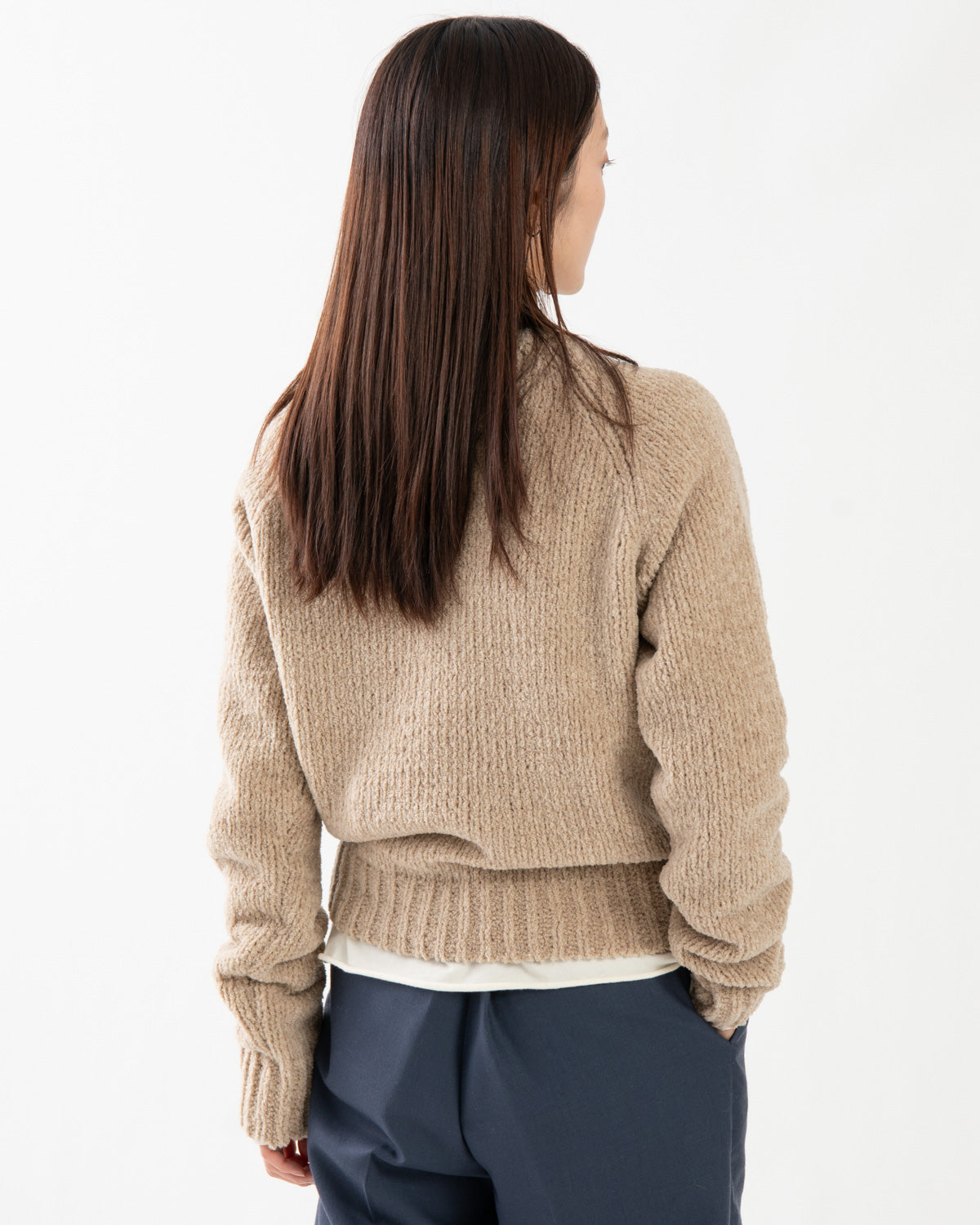 CASHMERE CHENILLE KNIT P/O (WOMEN'S)