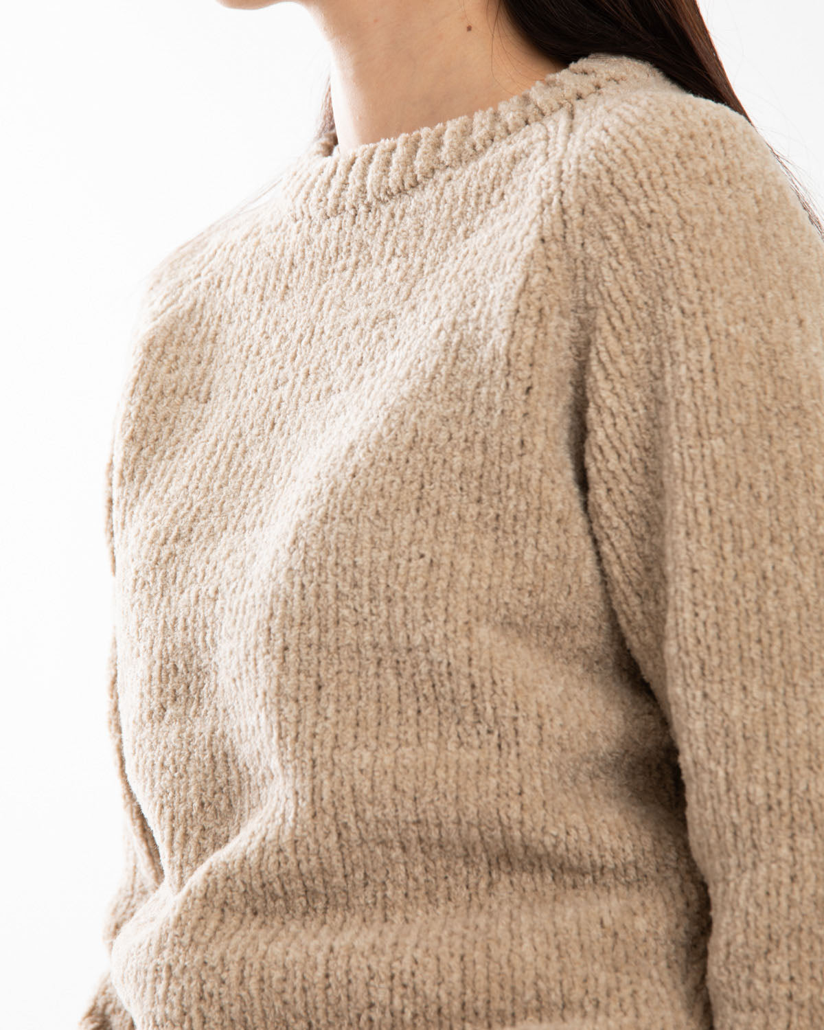 CASHMERE CHENILLE KNIT P/O (WOMEN'S)