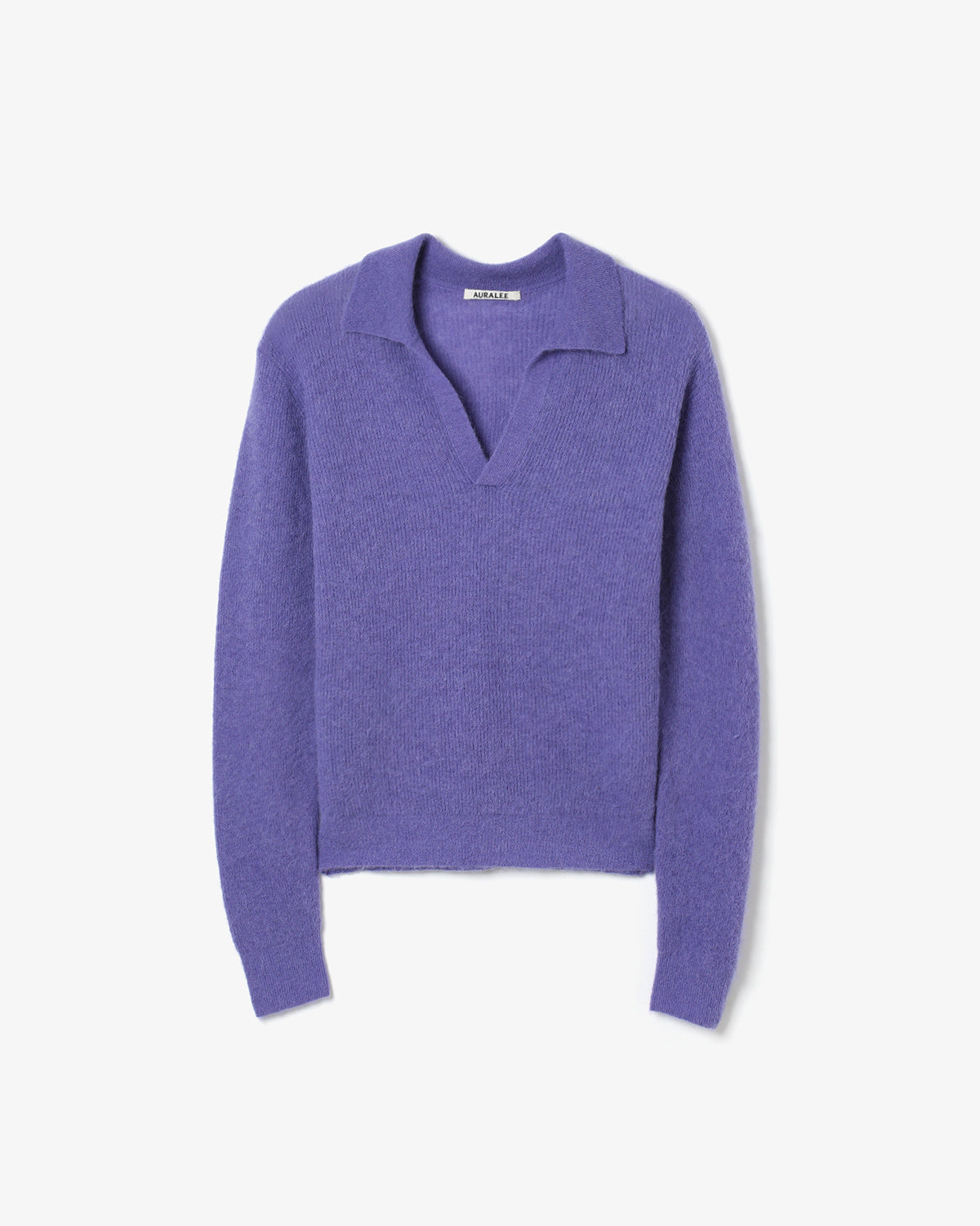 BABY SURI ALPACA SHEER KNIT SKIPPER POLO (WOMEN'S)