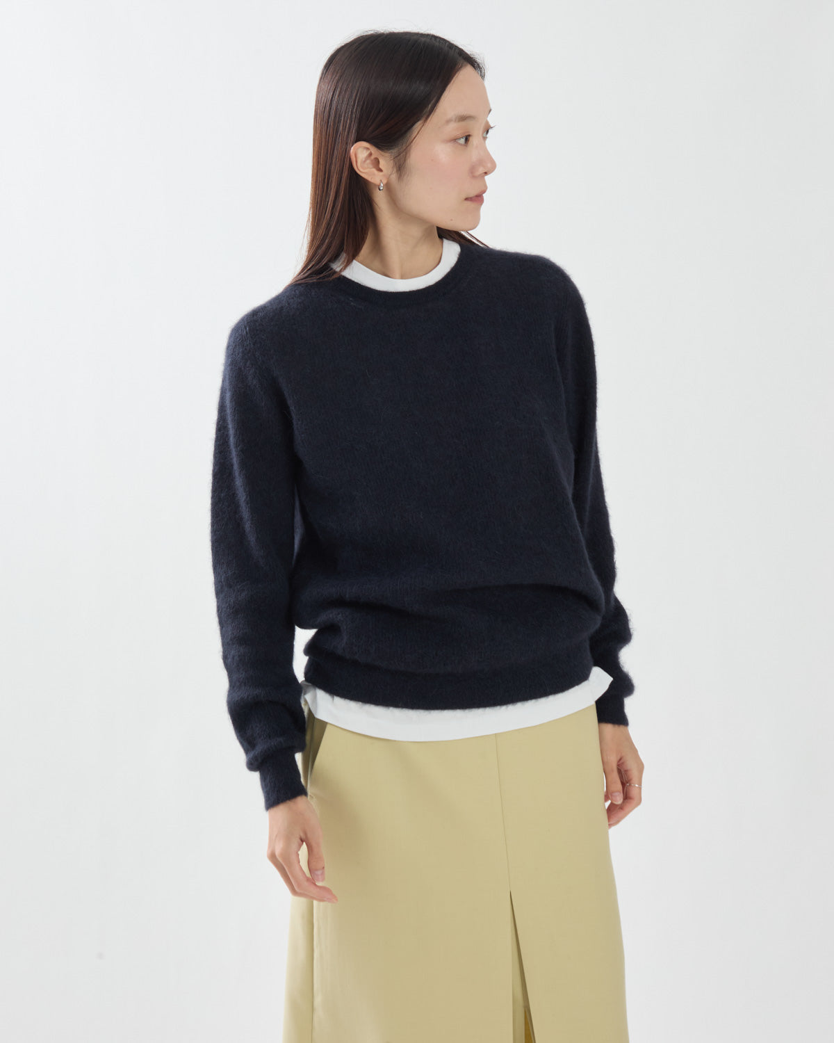 BABY SURI ALPACA SHEER KNIT P/O