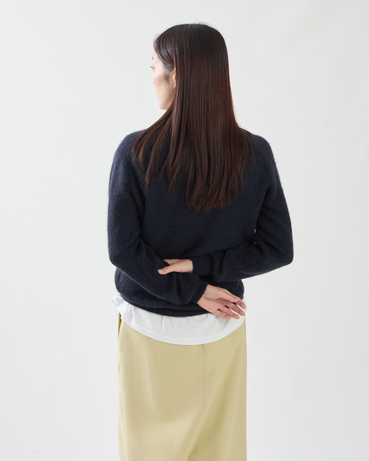 BABY SURI ALPACA SHEER KNIT P/O