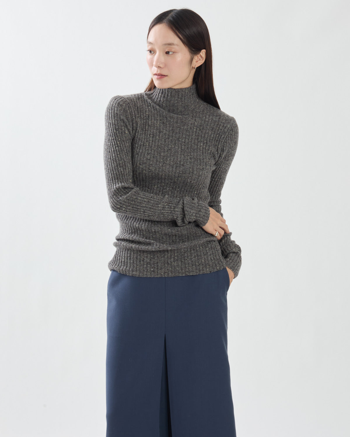 CASHMERE NEP KNIT TURTLE