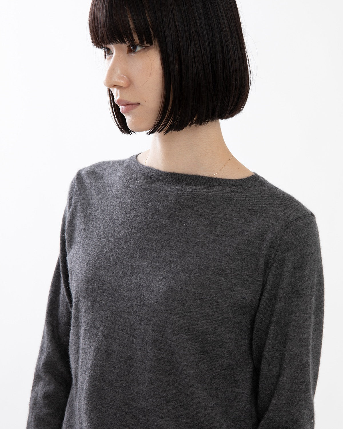 HIGH GAUGE SOFT CASHMERE KNIT P/O