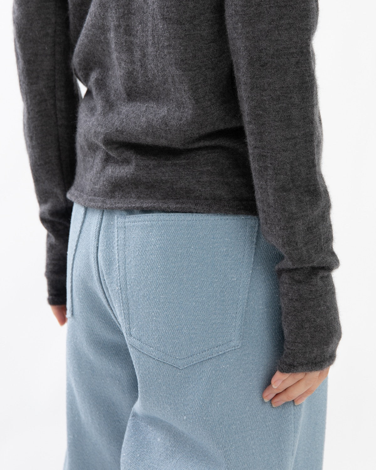 HIGH GAUGE SOFT CASHMERE KNIT P/O