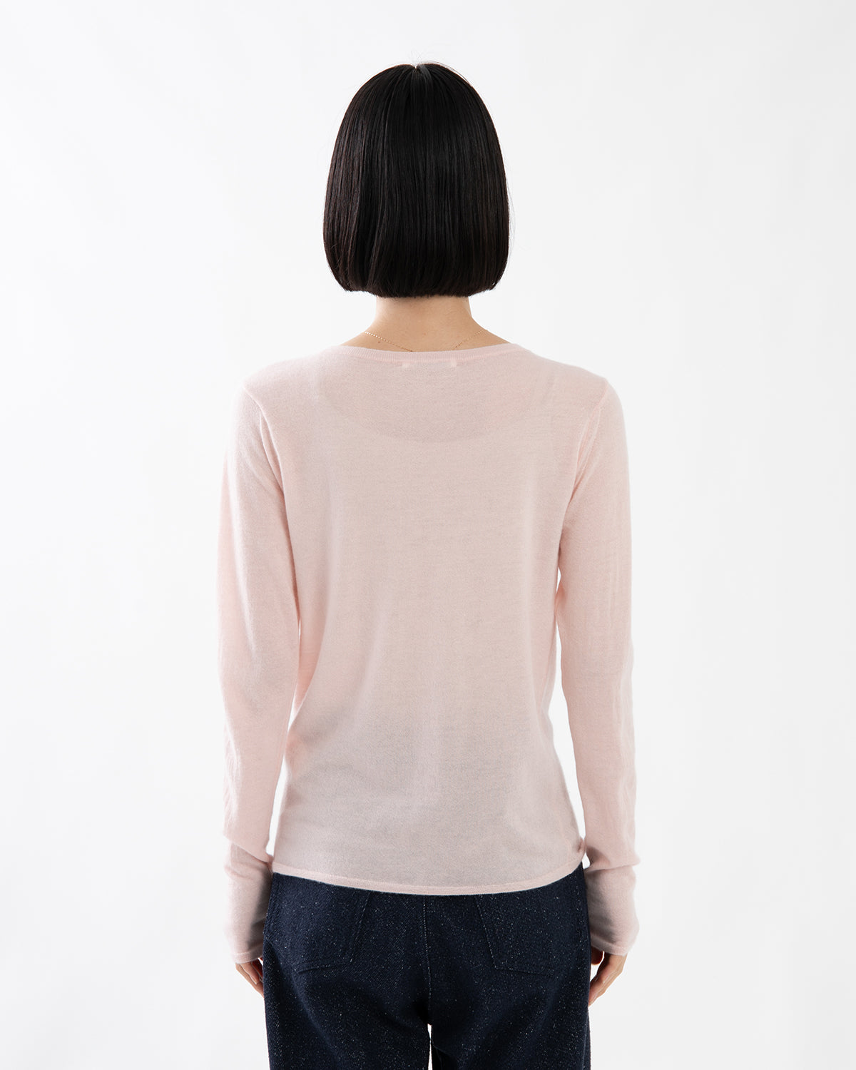 HIGH GAUGE SOFT CASHMERE KNIT P/O