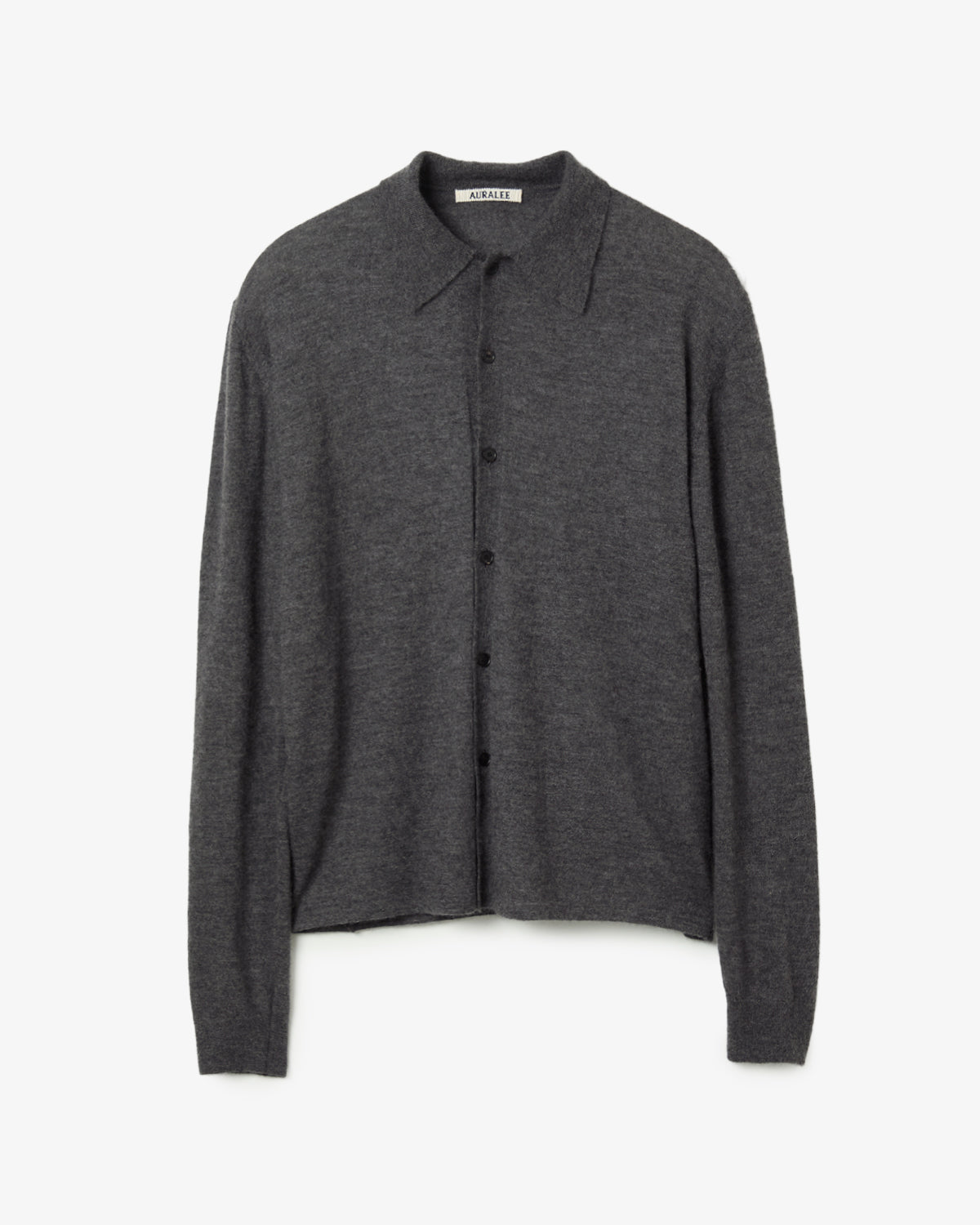 HIGH GAUGE SOFT CASHMERE KNIT SHIRT CARDIGAN