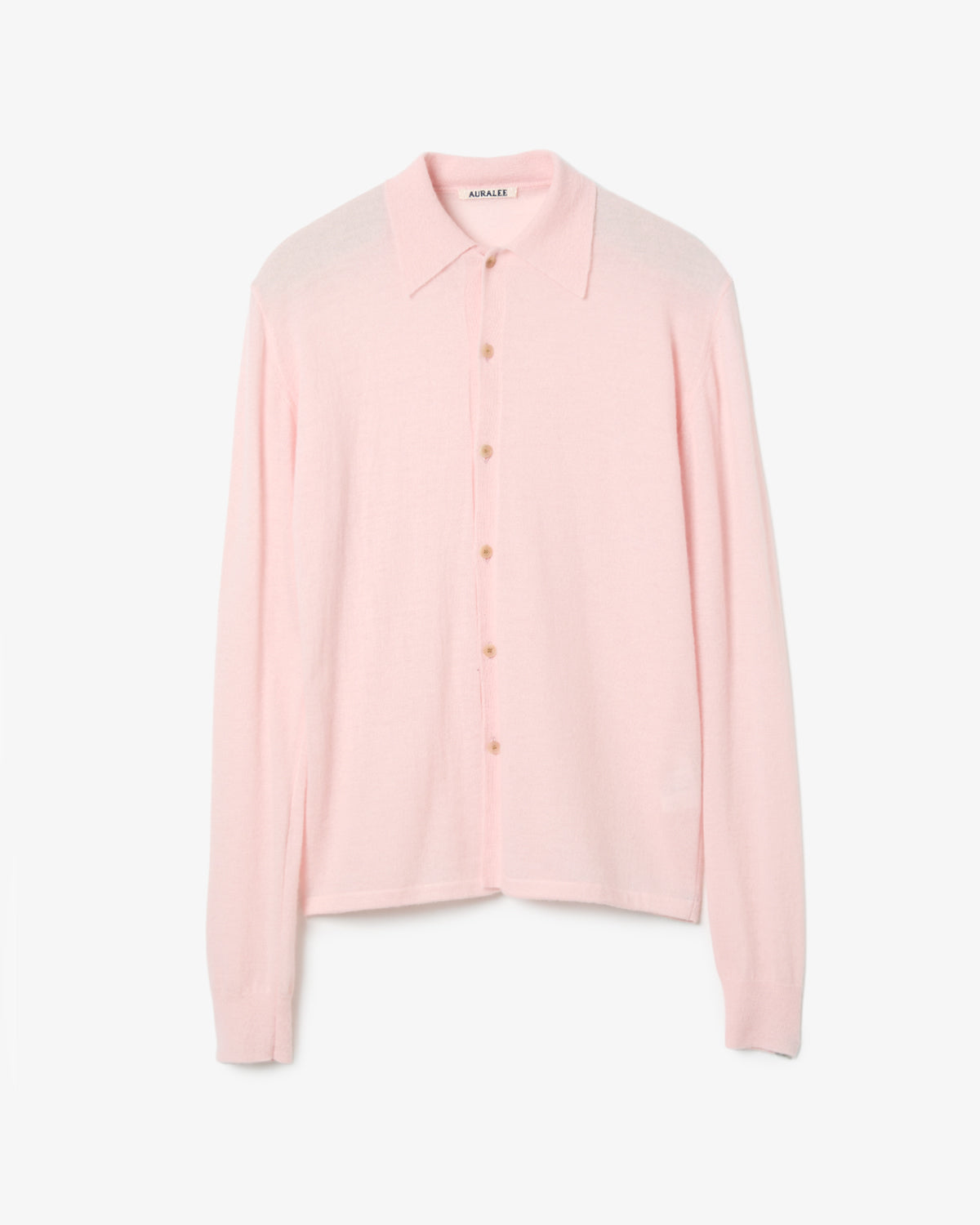 HIGH GAUGE SOFT CASHMERE KNIT SHIRT CARDIGAN