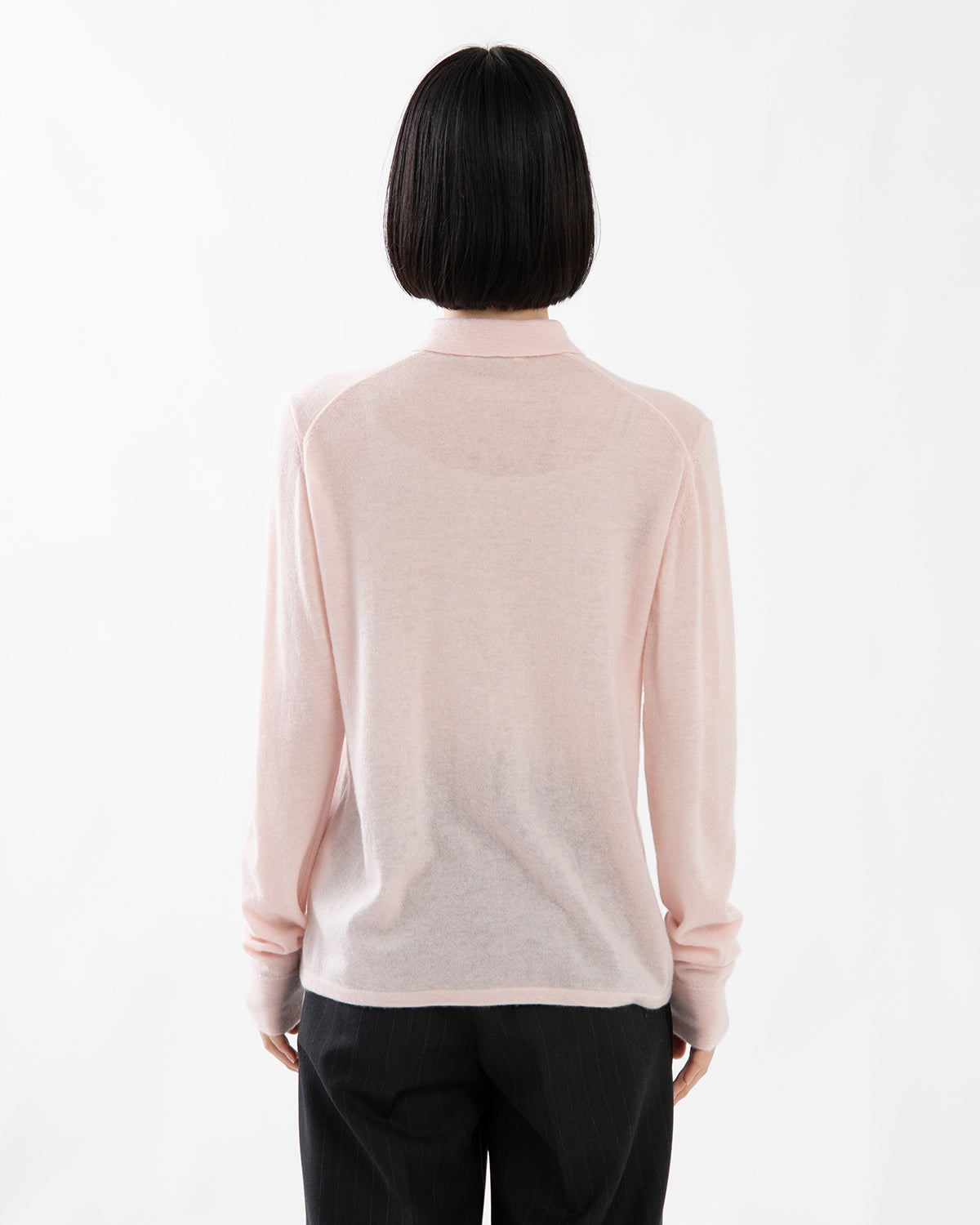 HIGH GAUGE SOFT CASHMERE KNIT SHIRT CARDIGAN