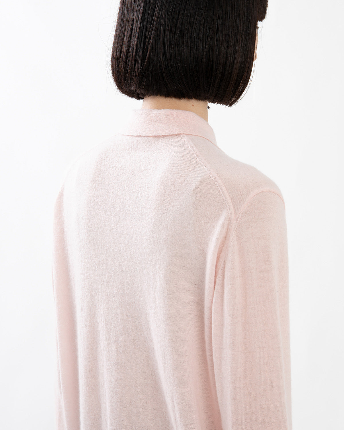 HIGH GAUGE SOFT CASHMERE KNIT SHIRT CARDIGAN