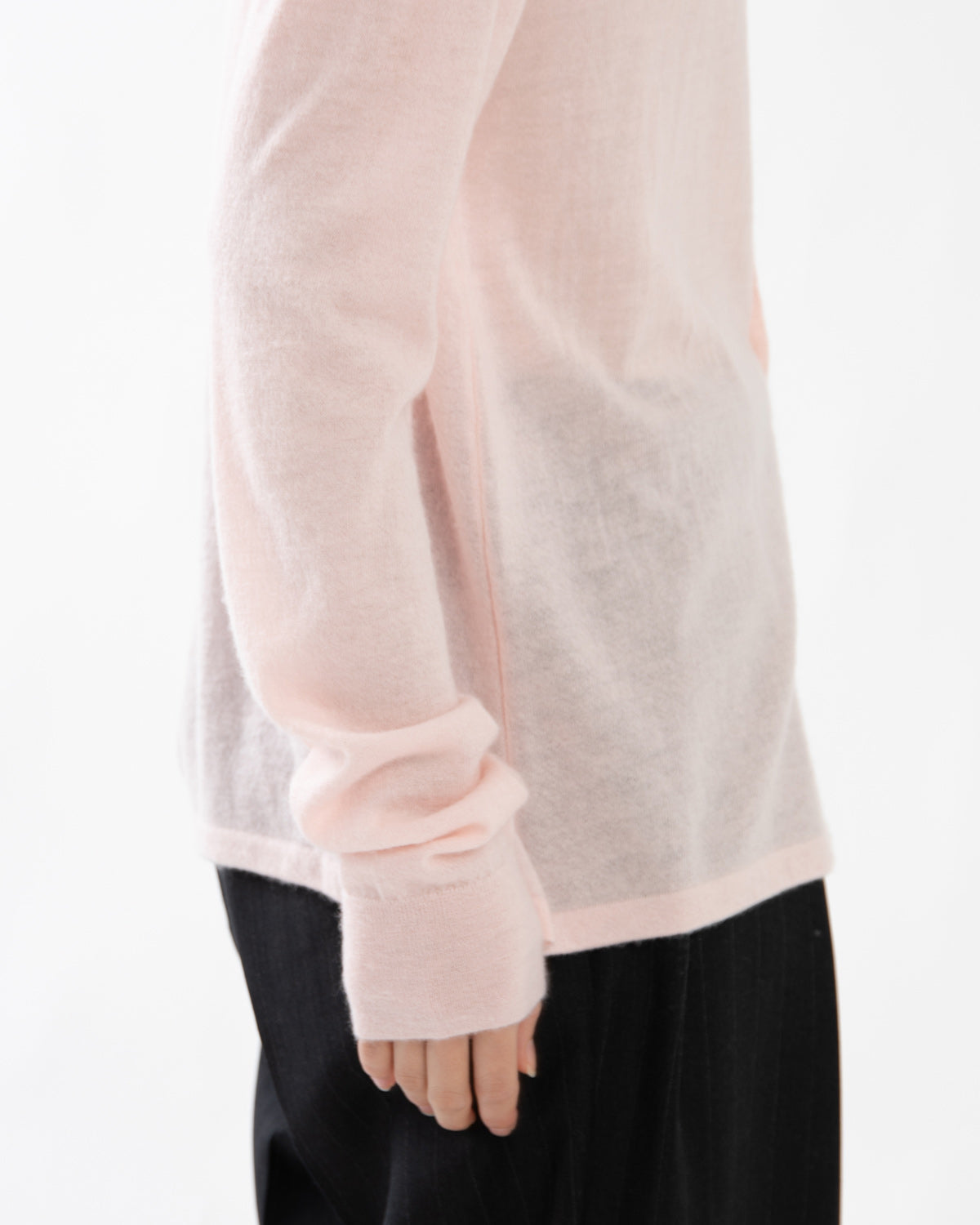 HIGH GAUGE SOFT CASHMERE KNIT SHIRT CARDIGAN