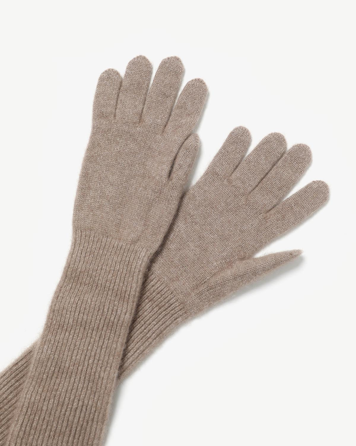 BABY CASHMERE KNIT LONG GLOVES