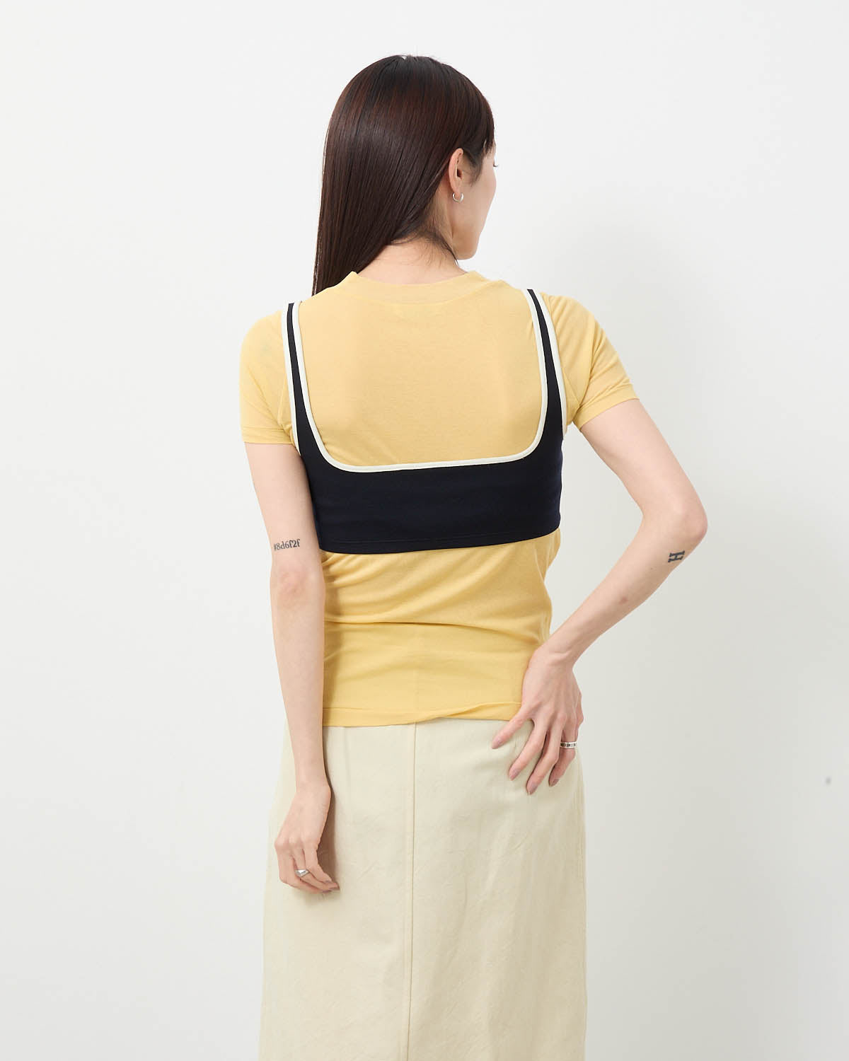 WOOL STRETCH DOUBLE JERSEY SWIM SET