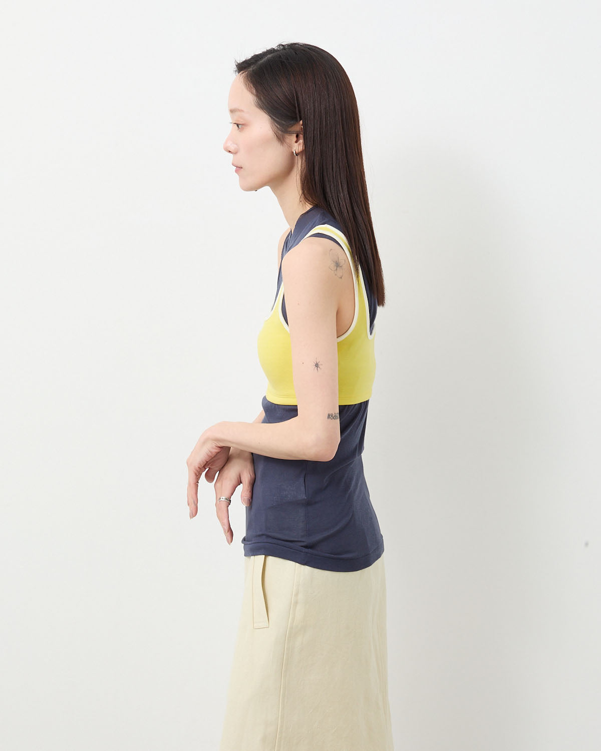 WOOL STRETCH DOUBLE JERSEY SWIM SET