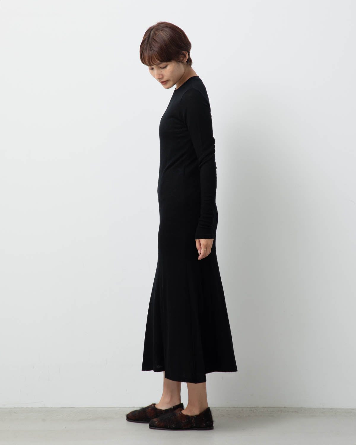 WOOL AMUNZEN DRESS