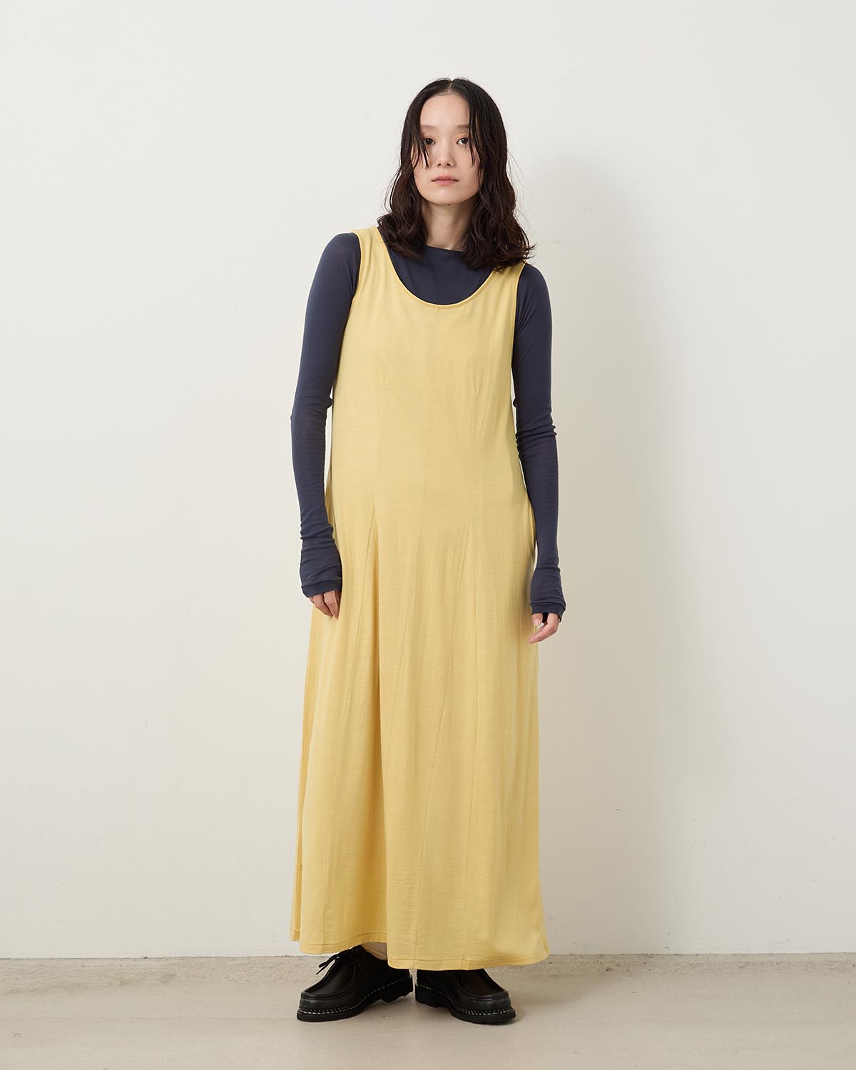 WOOL SOFT JERSEY DRESS