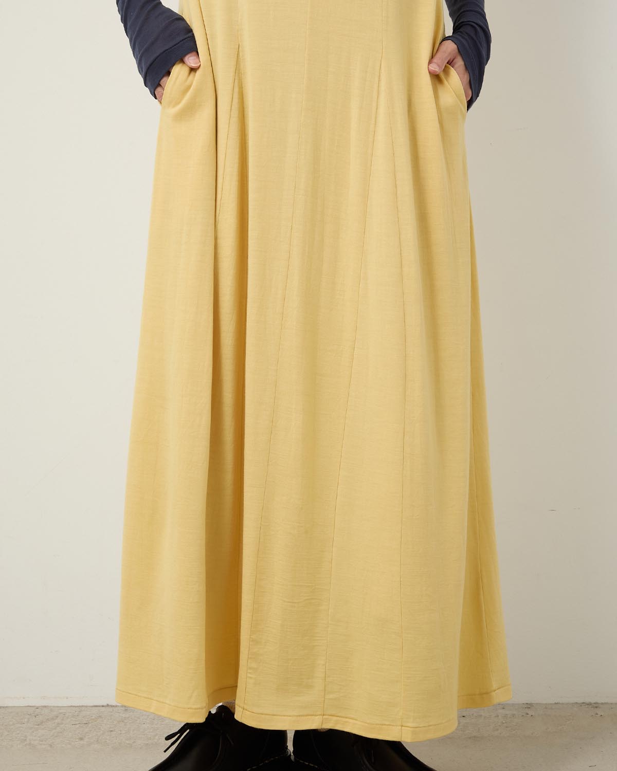 WOOL SOFT JERSEY DRESS