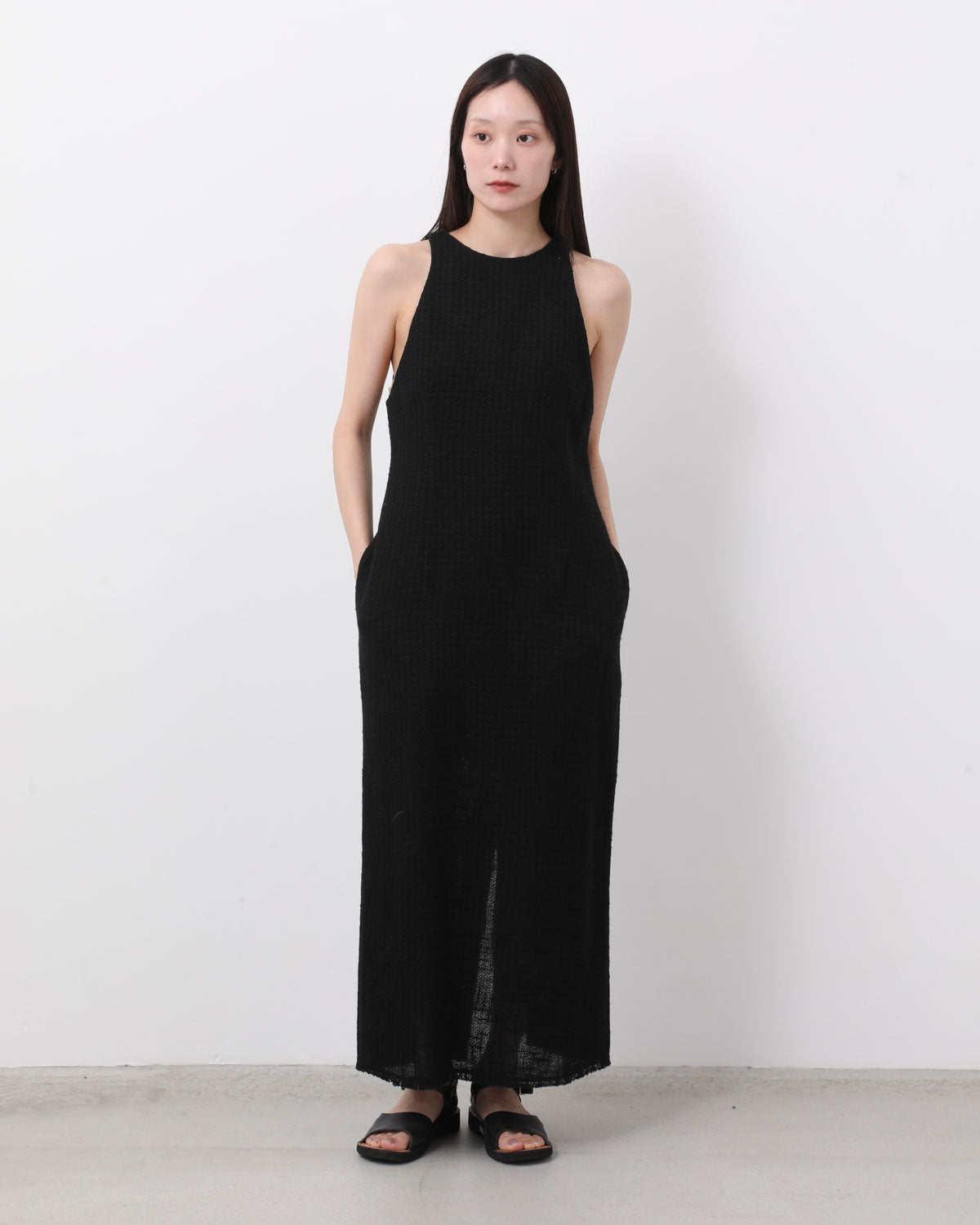 HOMESPUN TWEED DRESS