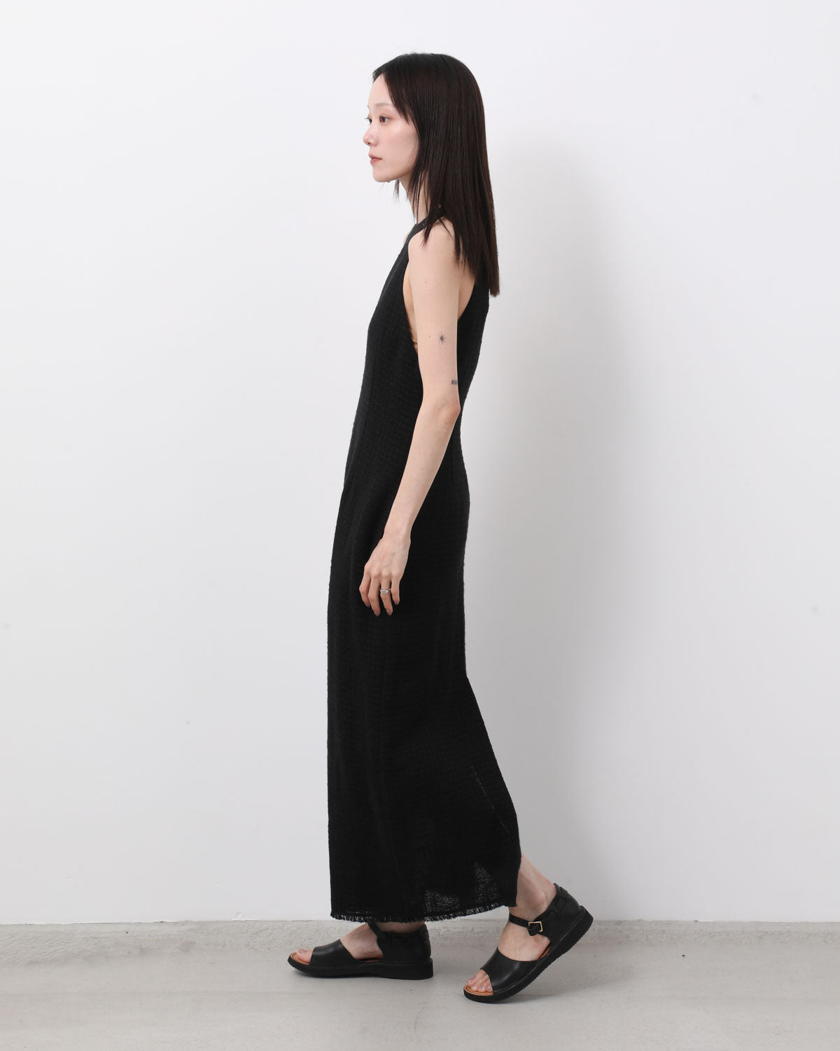 HOMESPUN TWEED DRESS